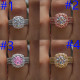 P5QA3J  Popular Moissanite Jewelry Wedding Diamond Ring