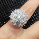 P5QA39J  Popular Moissanite Jewelry Wedding Diamond Ring
