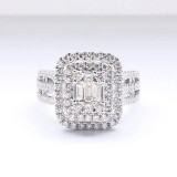 P5QA41J  Popular Moissanite Jewelry Wedding Diamond Ring