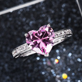 P5QA11J  Popular Moissanite Jewelry Wedding Diamond Ring