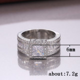 P5QA27J  Popular Moissanite Jewelry Wedding Diamond Ring