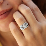 P5QA30J  Popular Moissanite Jewelry Wedding Diamond Ring