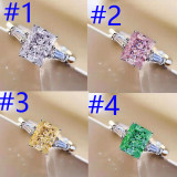 P5QA16J  Popular Moissanite Jewelry Wedding Diamond Ring