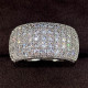 P5QA14J  Popular Moissanite Jewelry Wedding Diamond Ring