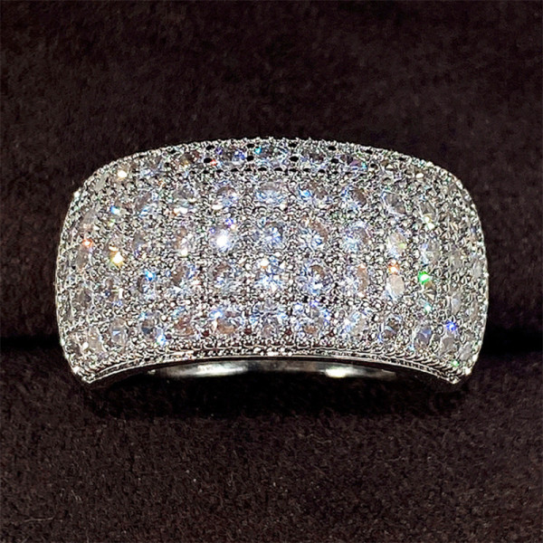 P5QA14J Popular Moissanite Jewelry Wedding Diamond Ring