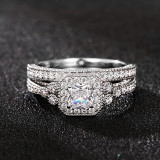 P5QA18J  Popular Moissanite Jewelry Wedding Diamond Ring