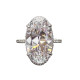 P5QA31J  Popular Moissanite Jewelry Wedding Diamond Ring