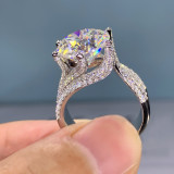 P5QA15J  Popular Moissanite Jewelry Wedding Diamond Ring