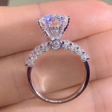 P5QA23J  Popular Moissanite Jewelry Wedding Diamond Ring