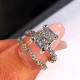 P5QA34J  Popular Moissanite Jewelry Wedding Diamond Ring