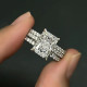 P5QA32J  Popular Moissanite Jewelry Wedding Diamond Ring