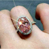 P5QA47J   Popular Moissanite Jewelry Wedding Diamond Ring