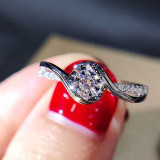 P5QA21J  Popular Moissanite Jewelry Wedding Diamond Ring