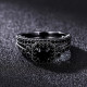 P5QA19J  Popular Moissanite Jewelry Wedding Diamond Ring