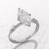P5QA29J  Popular Moissanite Jewelry Wedding Diamond Ring