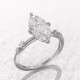 P5QA29J  Popular Moissanite Jewelry Wedding Diamond Ring