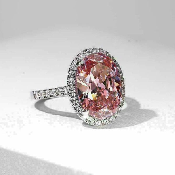P5QA47J Popular Moissanite Jewelry Wedding Diamond Ring