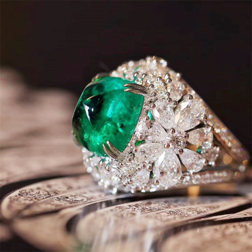 P5QA26J  Popular Moissanite Jewelry Wedding Diamond Ring