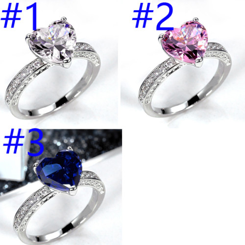 P5QA11J  Popular Moissanite Jewelry Wedding Diamond Ring
