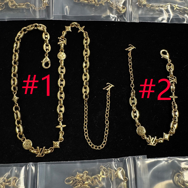15QE122X Popular Necklace.Bracelet