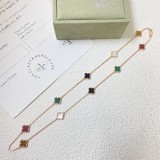 55QVA255X Popular mini 10 flower Necklaces
