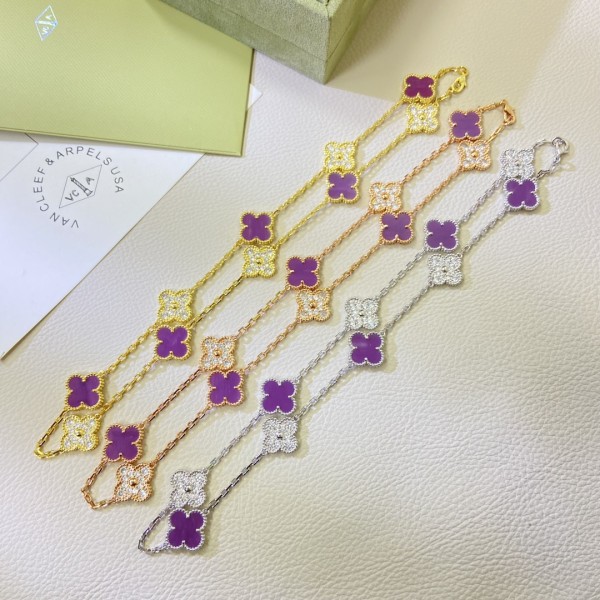 55QVA265X Popular 10 flowers Necklaces