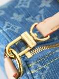 B1R46E1 Popular denim cloth luggage bag