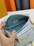 B1P46E76 Popular leather bag