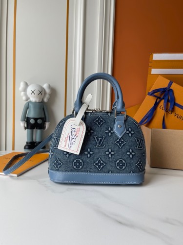 B1P46E97 Popular denim materials bag