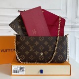 B1X41E490 Popular leather bag 