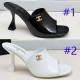 Z2X66C45 Popular leather High heels 9cm