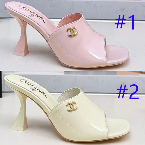 Z2X66C46 Popular leather High heels 9cm