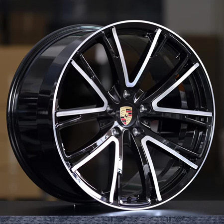 Porsche Panamera E-Performance 21 inch forged wheels Aluminum alloy bright black machine face