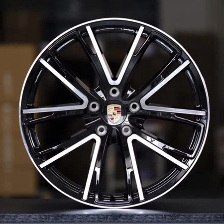 Porsche Panamera E-Performance 21 inch forged wheels Aluminum alloy bright black machine face