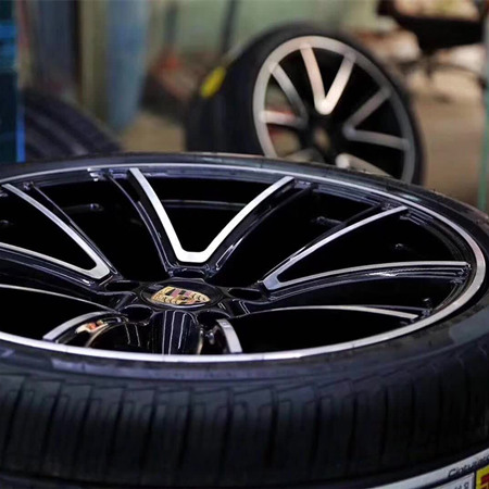 23 inch Custom Porsche FORGED wheels