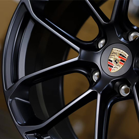 Custom Porsche 23 inch FORGED Monoblock wheels 