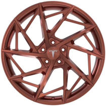 Tesla Model 3 21 inch 9J forged wheels Aluminum alloy 6061 bright black or red bronze