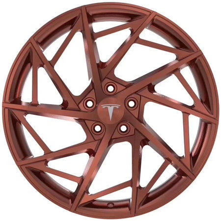 For Tesla Model 3 21 inch 9J forged wheels Aluminum alloy 6061 bright black or red bronze