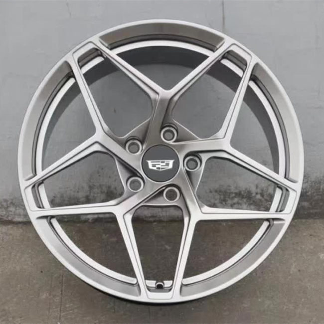 Custom Cadillac STS forged wheels 17 18 19 20 21 22 23 24 inch design Silver