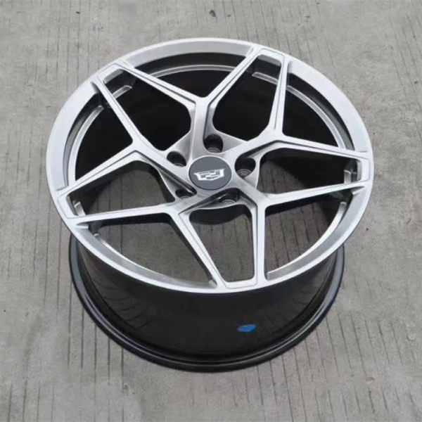 Custom Cadillac STS forged wheels 17 18 19 20 21 22 23 24 inch design Silver