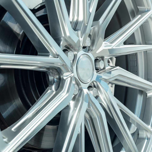For Tesla Model S 21x10J forged wheels Bright Silver Aluminum alloy 6061