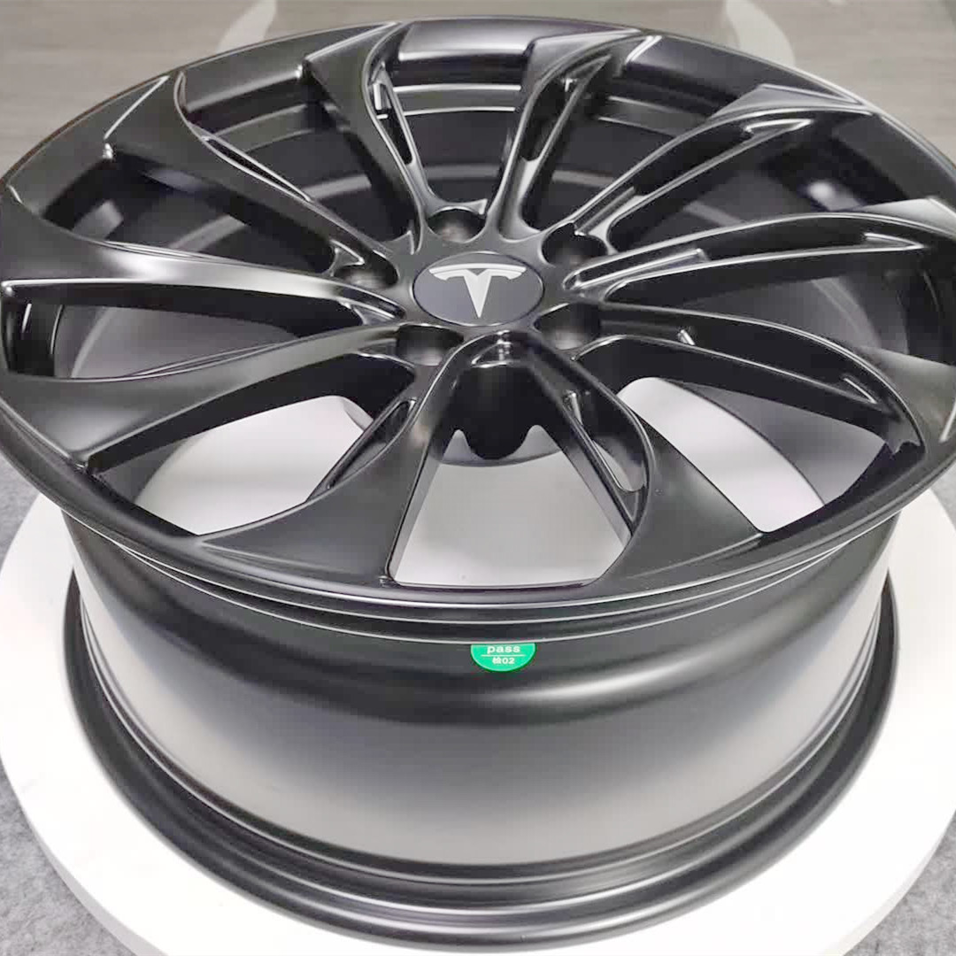 Custom Tesla 21 inch wheels 5x120