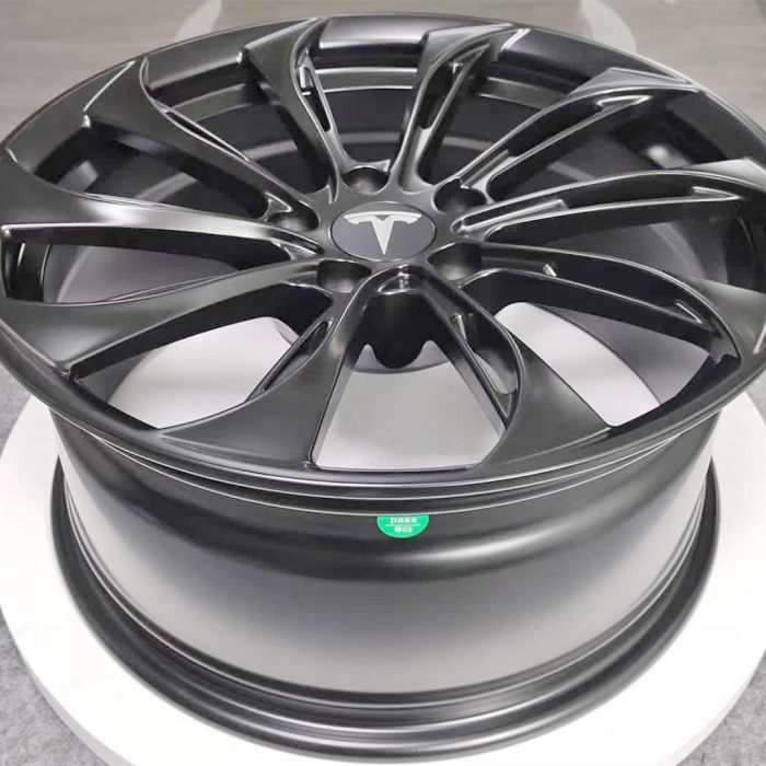 Custom Tesla 20 inch wheels