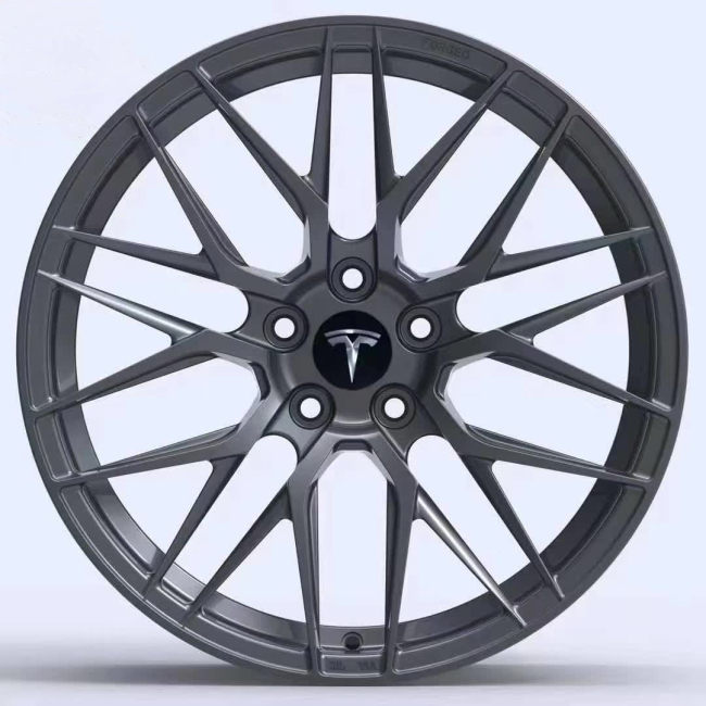 For Tesla Model 3 18x8.5J forged wheels Aluminum alloy 6061 Gun Metal