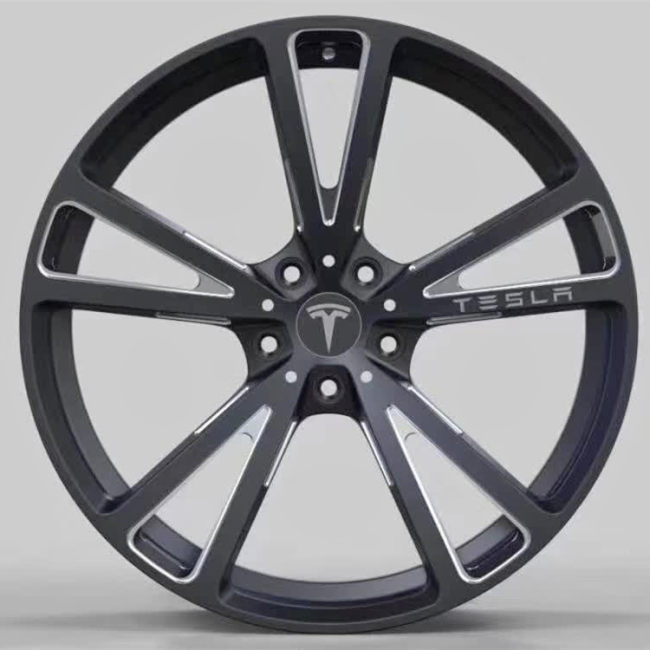 For Tesla Model S 18x9J forged wheels Aluminum alloy 6061 Gun Metal