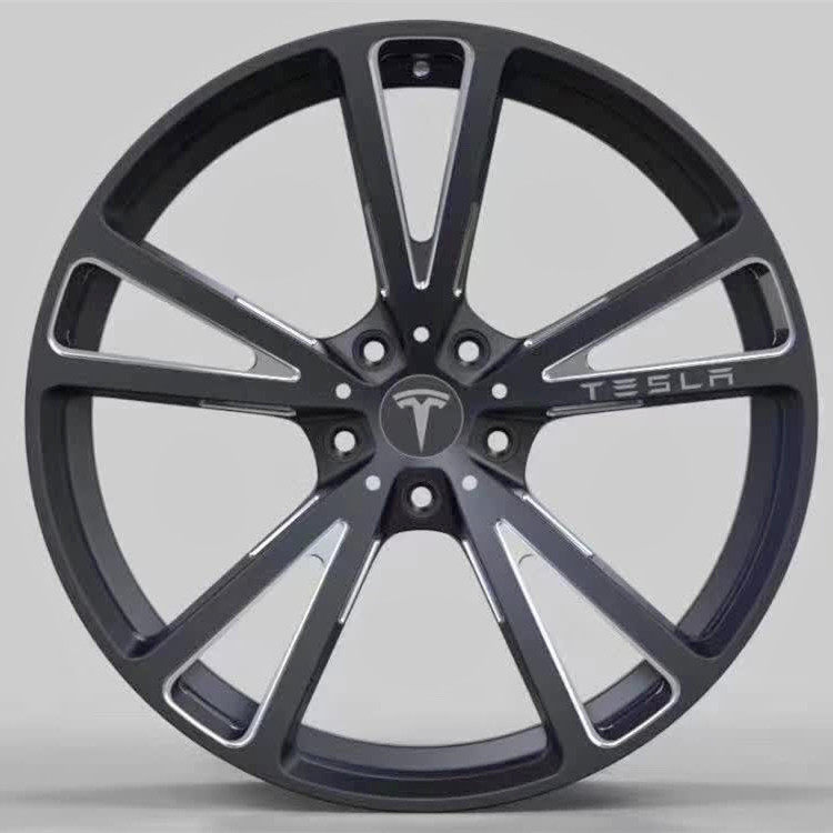 Tesla Model S 18x9J forged wheels Aluminum alloy 6061 Gun Metal