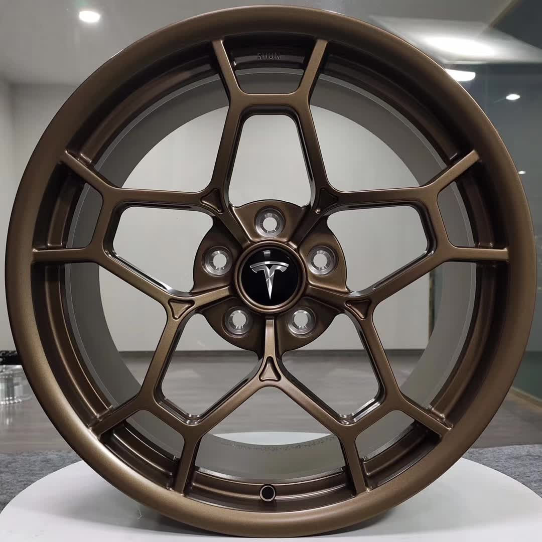 Custom cheap Tesla FORGED 21 inch wheels 