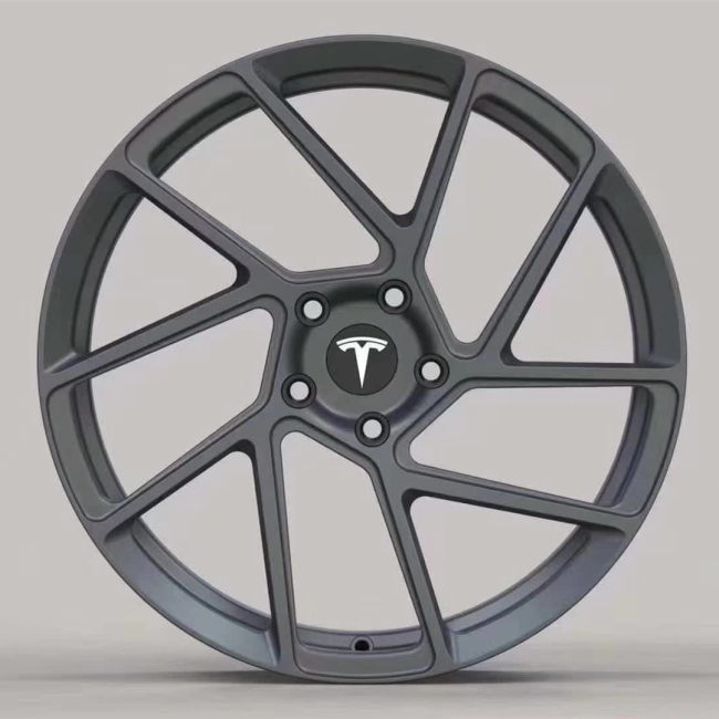 For Tesla Model 3 20x9J forged wheels Aluminum alloy 6061 Gun Metal