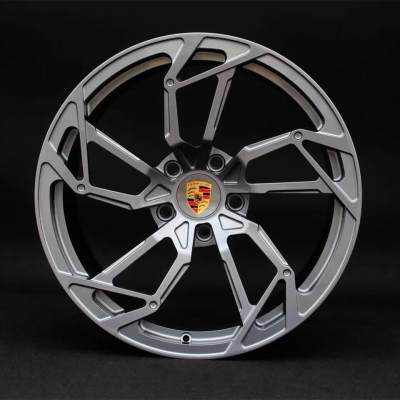 Porsche 718 20x8.5J 5x130 forged Wheels Gun Metal Or Golden Alloy 6061