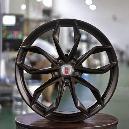 Customized 18x10.5J 5X112 Forged Wheels Bronze Double 5 spokes Aluminum alloy 6061